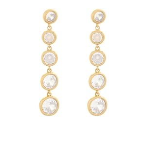 Linear & Graduated CZ Earrings